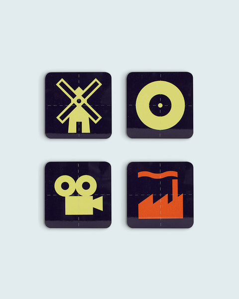 FACTORY RECORDS COASTERS